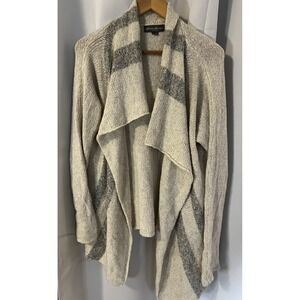 Eddie Bauer‎ Sleepwear Cardigan Wms XS S Oversize Flowy Gray Neutral Lounge Soft